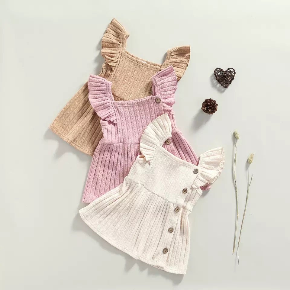 Knit Ruffles Dress