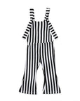 Stripe Bell Bottom Suspender