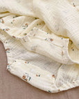 Floral Linen Romper