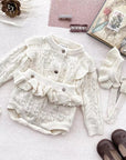 Genevieve Knit Set ( Cream, Purple)