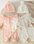 Embroidered Jumper Set