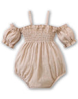 Cold Shoulder Ruffle Romper