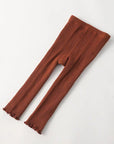 Cotton Ribbed Leggings