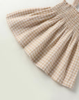 2pcs Plaid Camisole Set