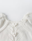 “Lily” Puff Sleeves Romper