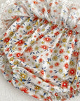 Puff Sleeve Button-up & Floral Shorts Set
