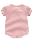Short Sleeve Ruffle Onesie