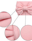 Knitted Fabric Bow Turban