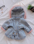 Faux Fur Denim Jacket