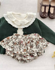2pcs Zoe Knit Suspenders Set