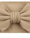 Knitted Fabric Bow Turban