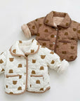 Teddy Bear Quilted Jacket