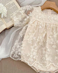Lace Embroidered Bodysuit