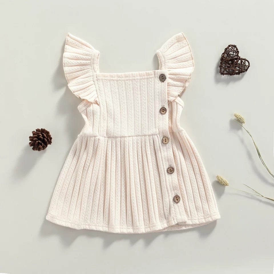 Knit Ruffles Dress