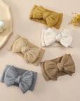 Knit Double Bow Headband