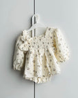 Floral Linen Romper