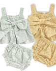 2pcs Bow Cami Set