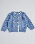 Embroidered Knit Cardigan