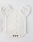 “Lily” Puff Sleeves Romper
