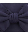 Knitted Fabric Bow Turban