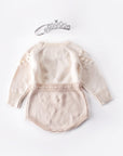 Knit Heart Romper