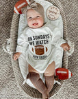 Football Sweater Romper