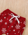 Snowflake Pullover Sweatshirt Set
