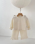 Vintage Bloom Lace Lounge Set