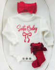 Santa Baby Sweater Romper (multiple Colors)