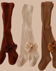 3pcs Bow Tights