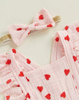 Sweetheart Ruffle Romper