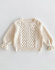 2pcs Ruffle Sweater Pants Set