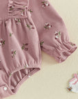 Floral Ruffle Romper