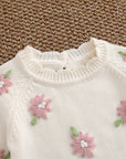 Rosie Floral Knit Romper