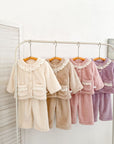Cozy Lace Trim 2-Piece Set