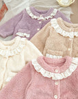 Cozy Lace Trim 2-Piece Set
