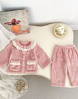 Cozy Lace Trim 2-Piece Set