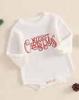 First Christmas Sweater Romper