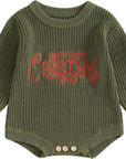 First Christmas Sweater Romper