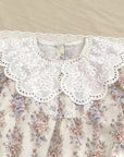Meadow Lace Floral Romper