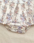 Meadow Lace Floral Romper