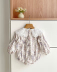 Meadow Lace Floral Romper