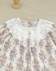 Meadow Lace Floral Romper