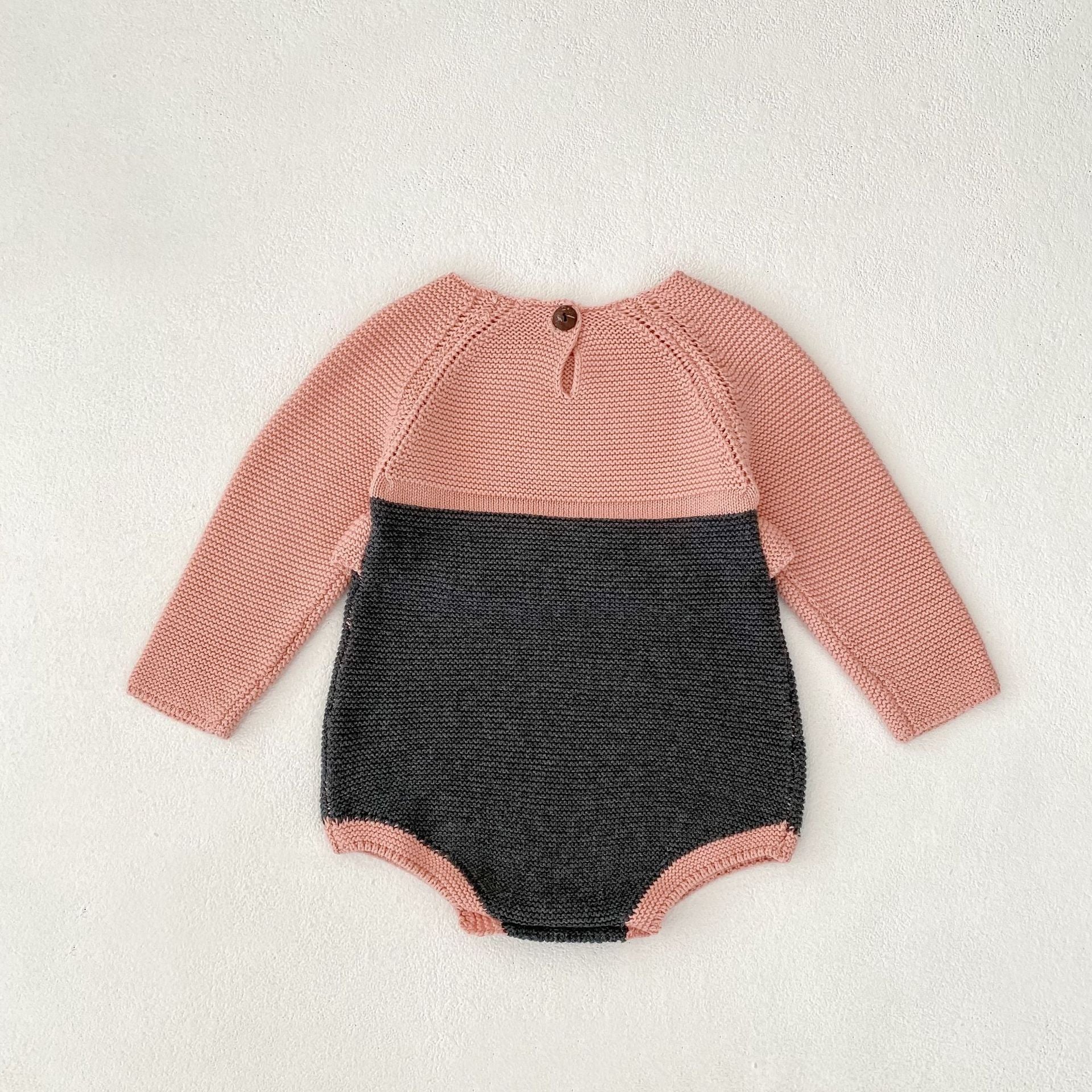 Rosewood Ruffle Knit Romper