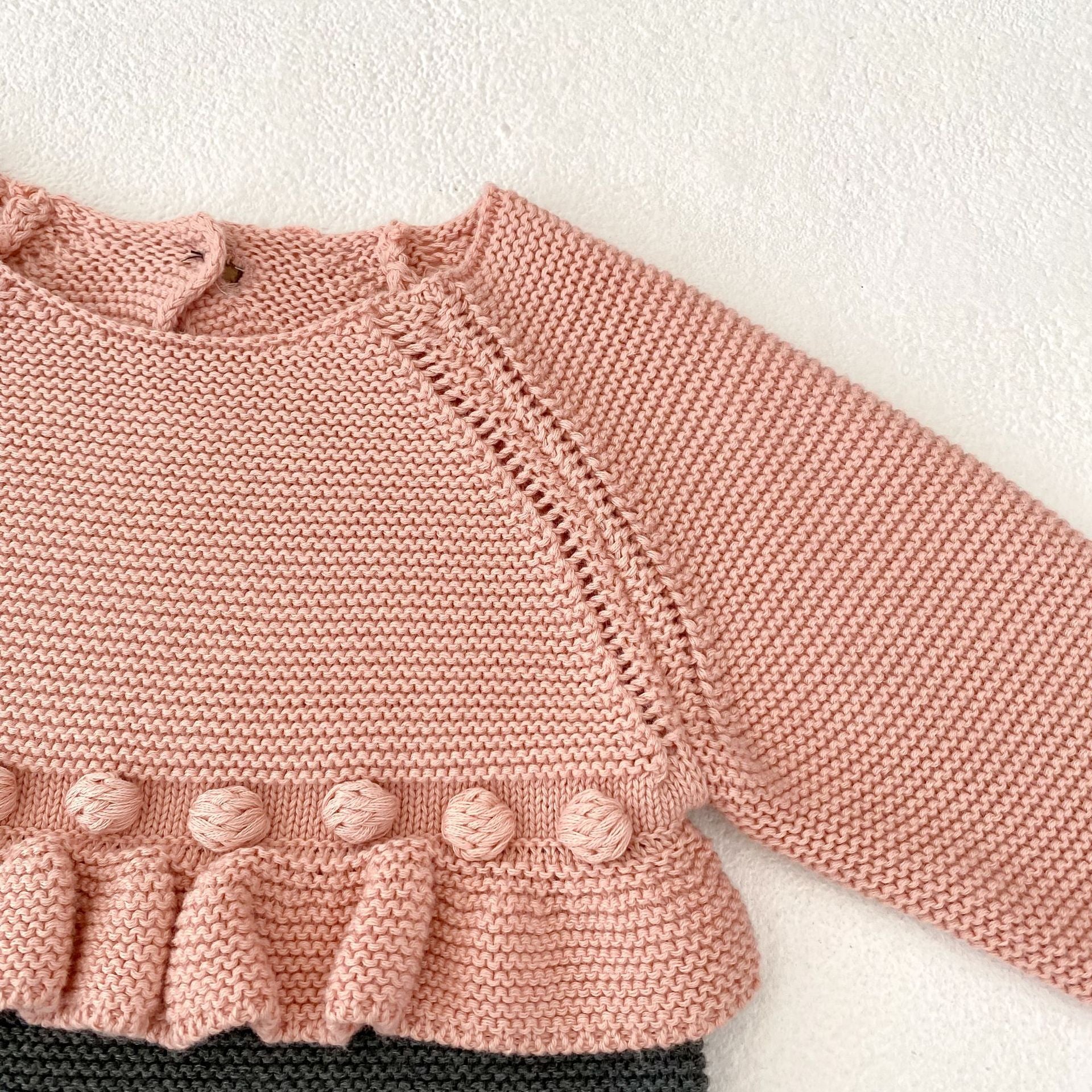 Rosewood Ruffle Knit Romper