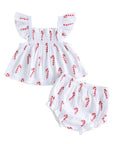 Candy Cane 2pcs Camisole Set