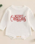 First Christmas Sweater Romper