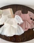 Bow Lace Tutu Dress