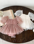 Bow Lace Tutu Dress