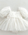 Bow Lace Tutu Dress